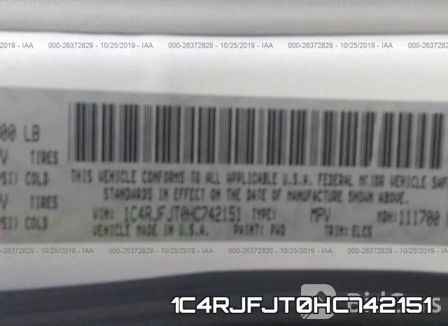 1C4RJFJT0HC742151 фото 10