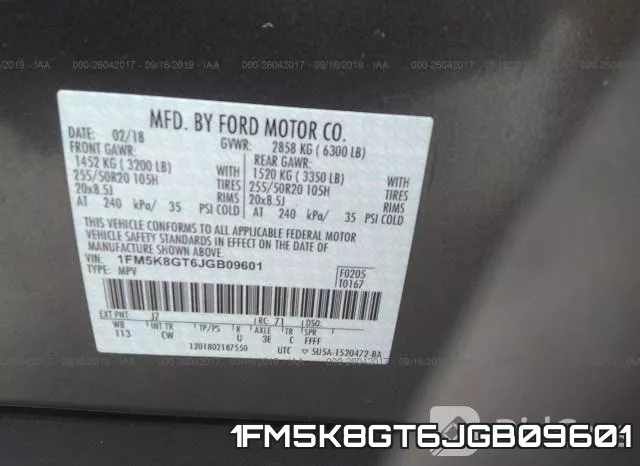 1FM5K8GT6JGB09601 фото 10