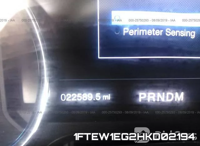 1FTEW1EG2HKD02194 фото 8