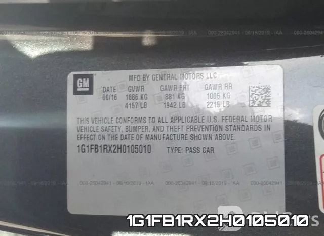 1G1FB1RX2H0105010 фото 10