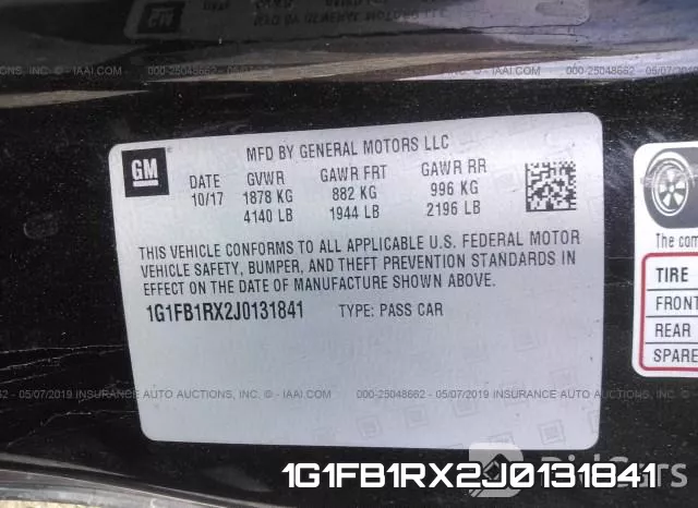 1G1FB1RX2J0131841 фото 10