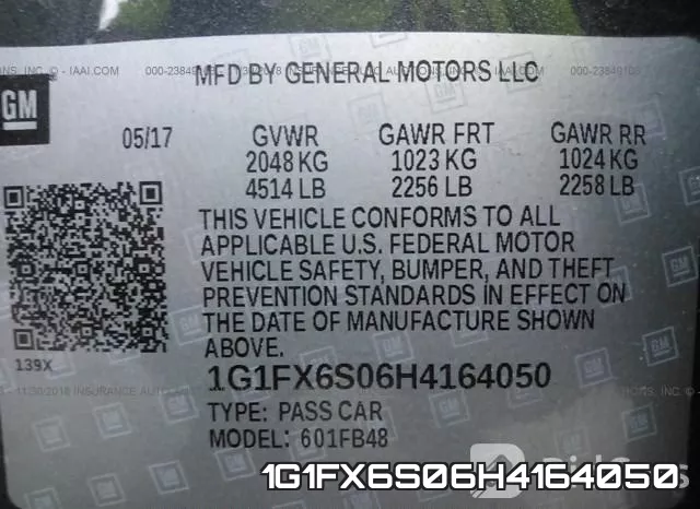 1G1FX6S06H4164050 фото 10