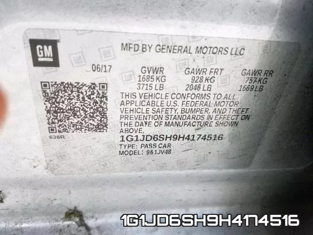 1G1JD6SH9H4174516 фото 2