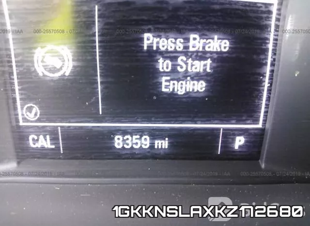 1GKKNSLAXKZ172680 фото 8