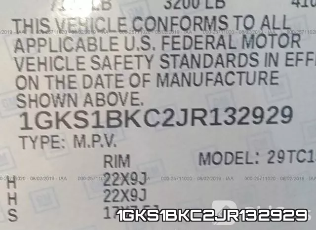 1GKS1BKC2JR132929 фото 10