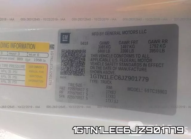 1GTN1LEC6JZ901779 фото 10