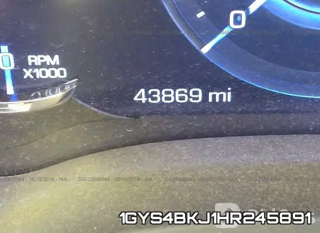 1GYS4BKJ1HR245891 фото 8