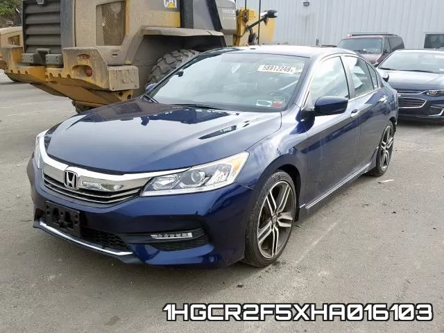 1HGCR2F5XHA016103 фото 3