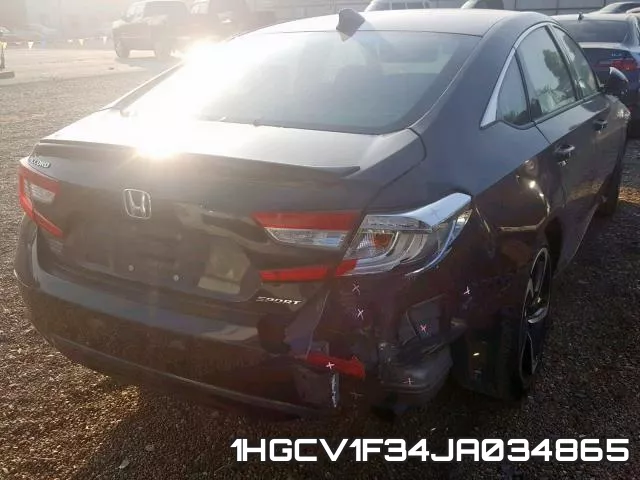1HGCV1F34JA034865 фото 5
