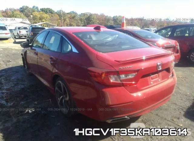 1HGCV1F35KA103614 фото 4