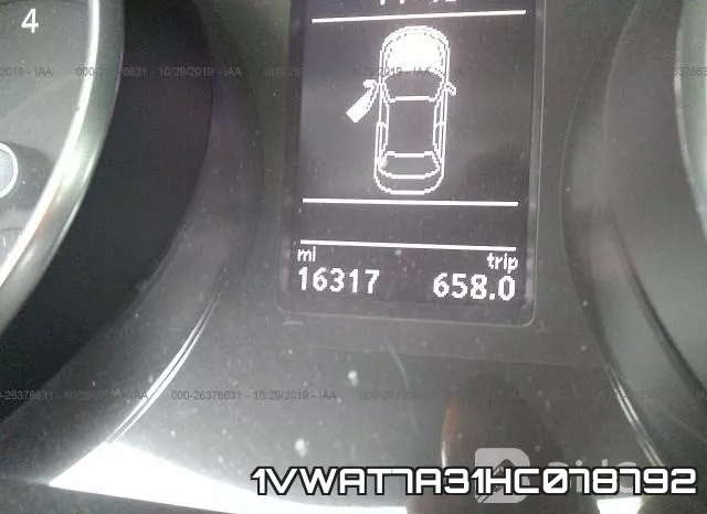 1VWAT7A31HC078792 фото 8