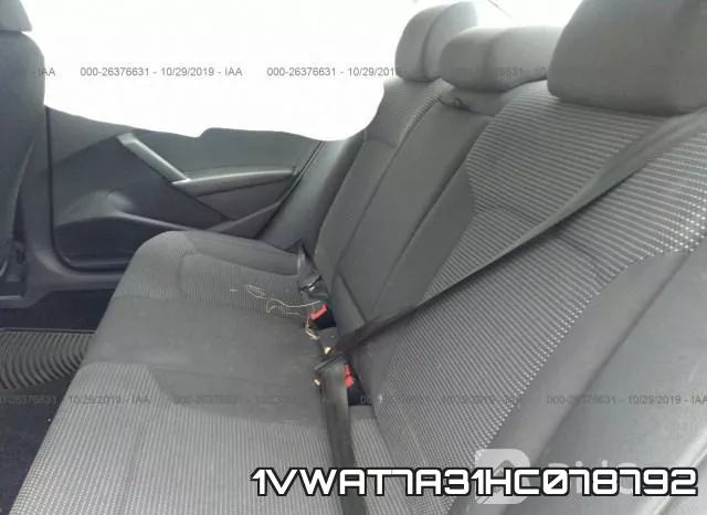1VWAT7A31HC078792 фото 9