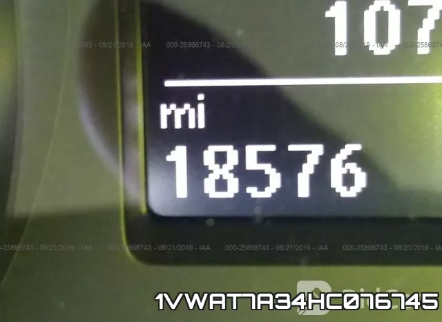 1VWAT7A34HC076745 фото 8