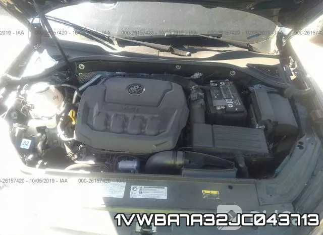 1VWBA7A32JC043713 фото 2