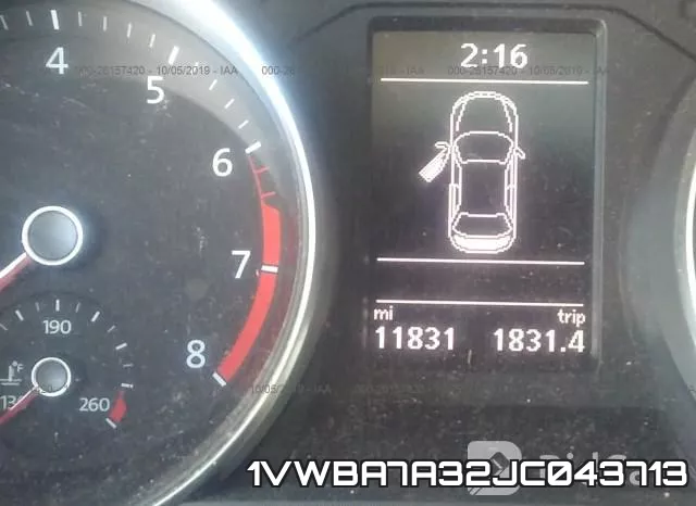 1VWBA7A32JC043713 фото 8