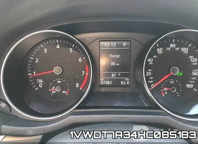 1VWDT7A34HC085183 фото 8