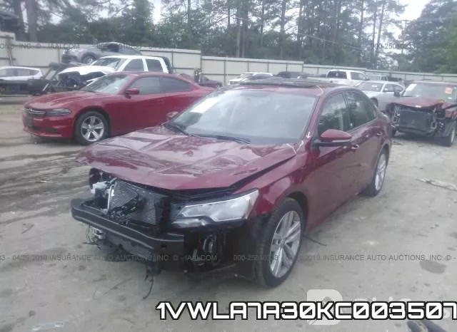 1VWLA7A30KC003507 фото 3