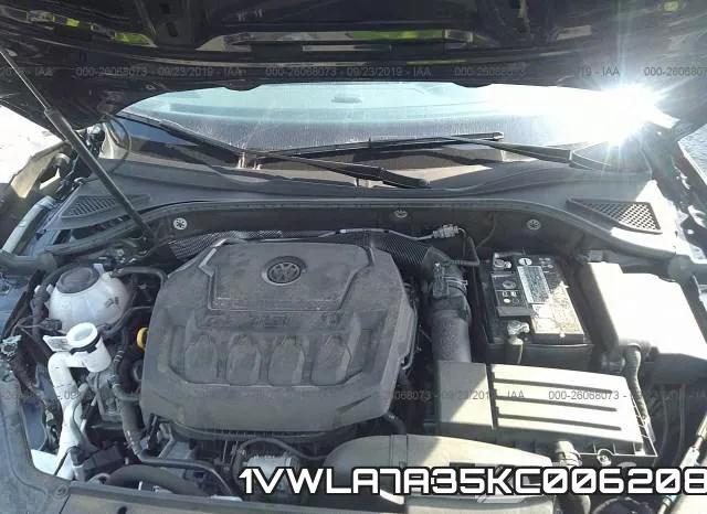 1VWLA7A35KC006208 фото 2