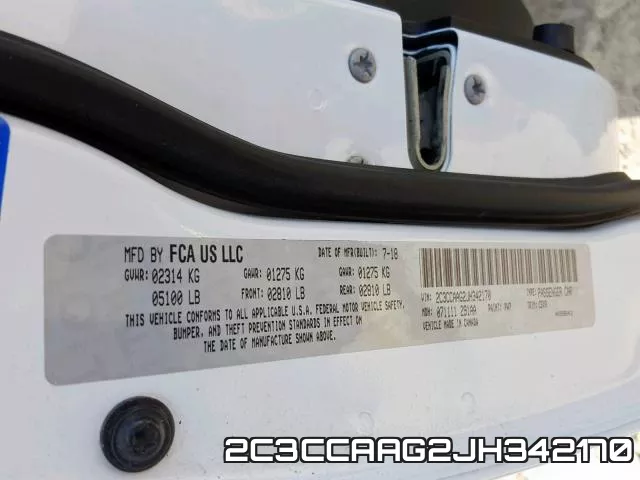 2C3CCAAG2JH342170 фото 2