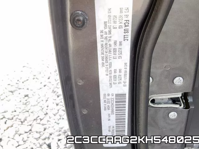2C3CCAAG2KH548025 фото 2
