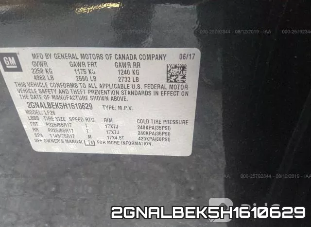 2GNALBEK5H1610629 фото 10