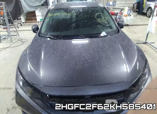 2HGFC2F62KH585401 фото 7