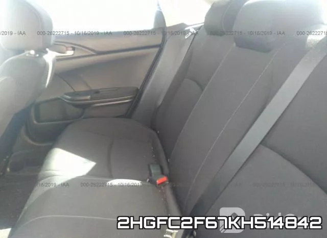 2HGFC2F67KH514842 фото 9