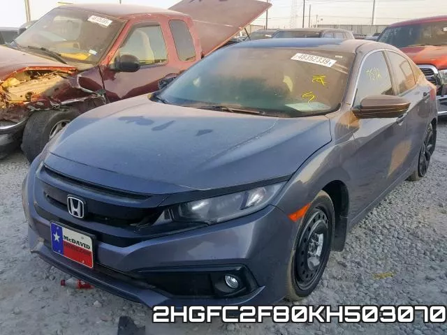 2HGFC2F80KH503070 фото 3