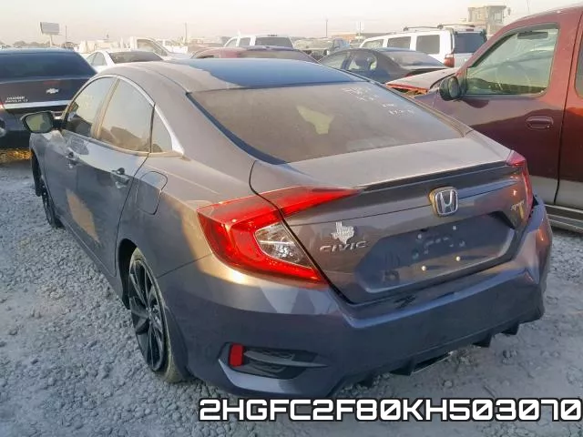 2HGFC2F80KH503070 фото 4