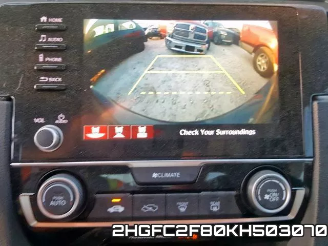 2HGFC2F80KH503070 фото 9