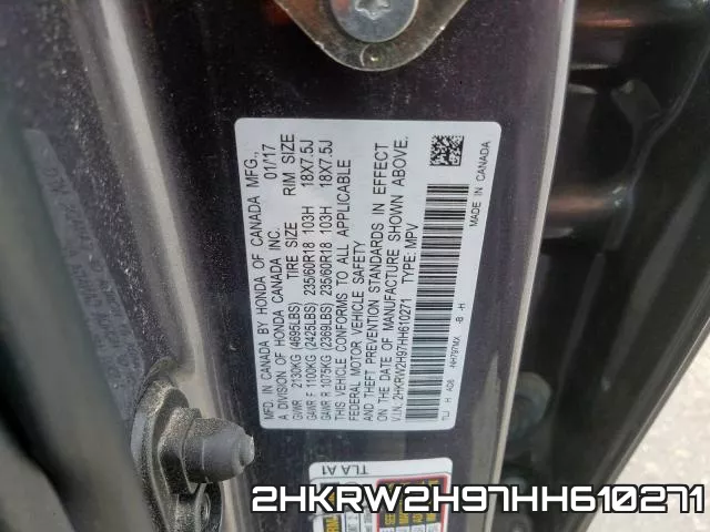 2HKRW2H97HH610271 фото 10