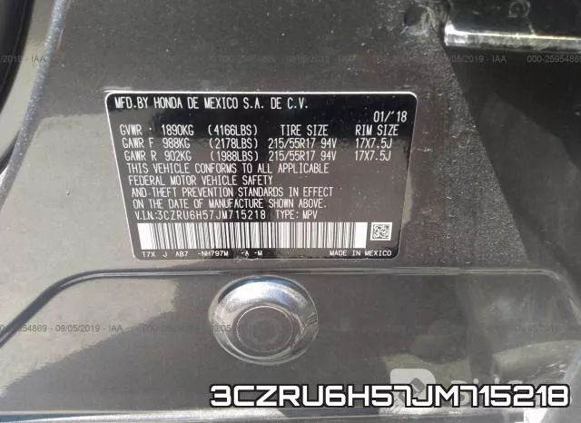 3CZRU6H57JM715218 фото 10