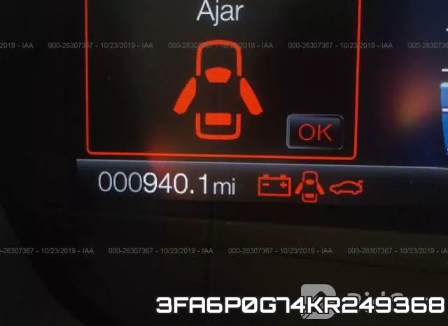 3FA6P0G74KR249368 фото 8