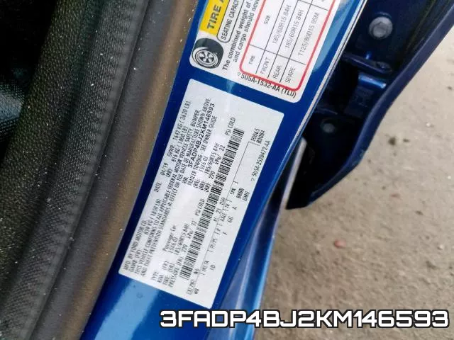 3FADP4BJ2KM146593 фото 2