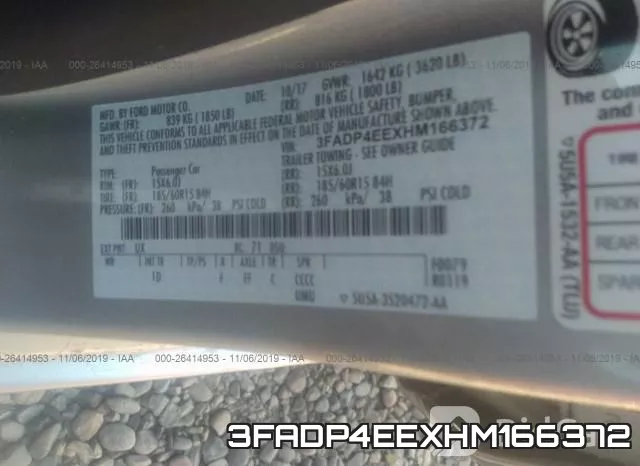 3FADP4EEXHM166372 фото 10