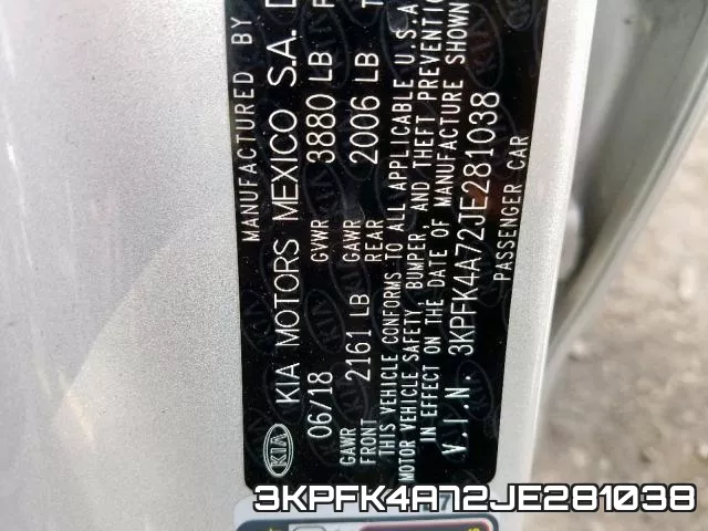 3KPFK4A72JE281038 фото 2