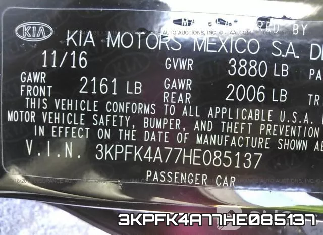 3KPFK4A77HE085137 фото 9