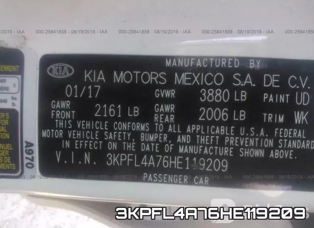 3KPFL4A76HE119209 фото 10
