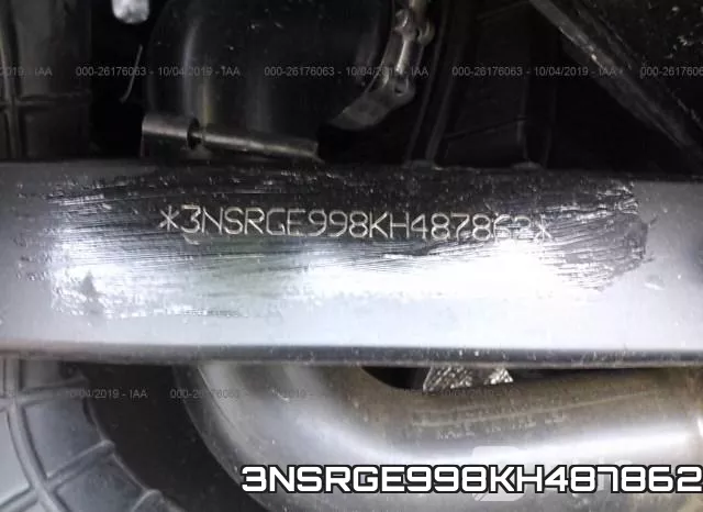 3NSRGE998KH487862 фото 2