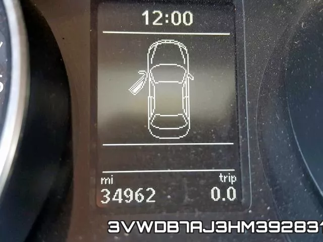 3VWDB7AJ3HM392831 фото 9