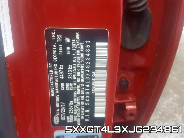5XXGT4L3XJG234861 фото 2