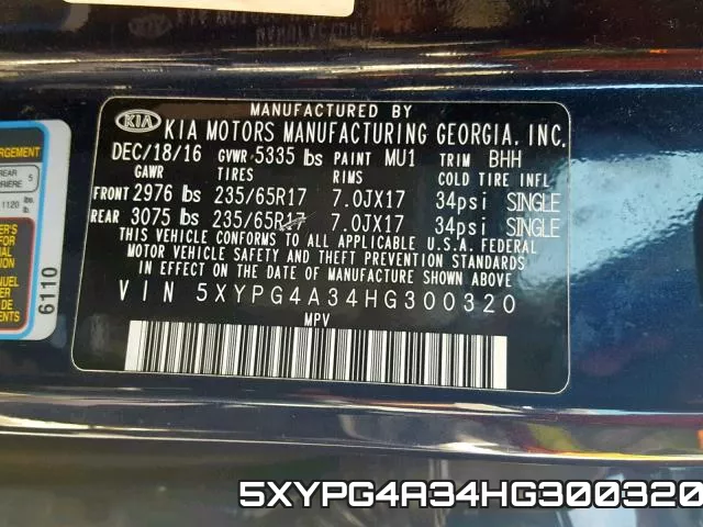 5XYPG4A34HG300320 фото 2