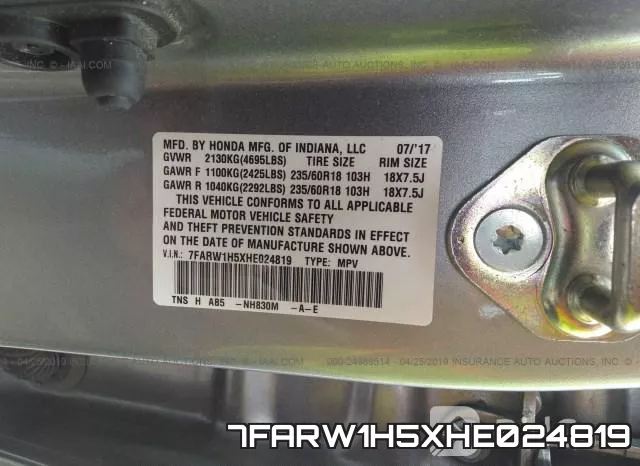 7FARW1H5XHE024819 фото 10