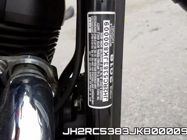 JH2RC5383JK800009 фото 2