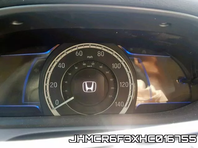 JHMCR6F3XHC016755 фото 9