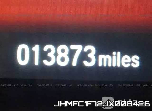 JHMFC1F72JX008426 фото 8