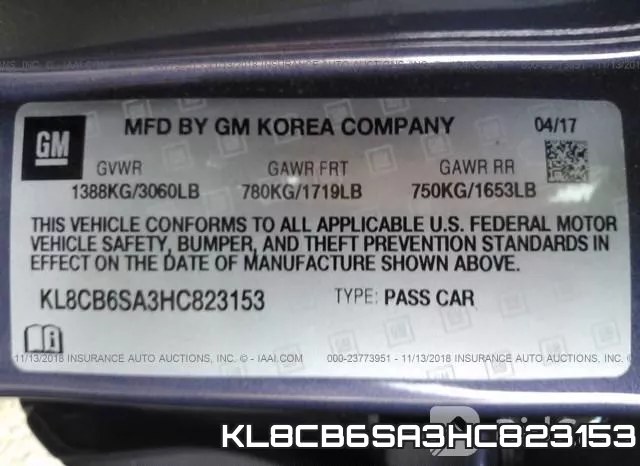 KL8CB6SA3HC823153 фото 10