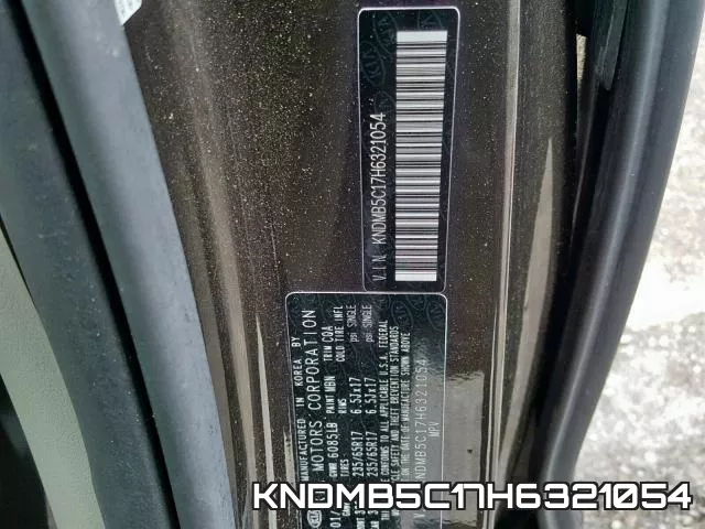 KNDMB5C17H6321054 фото 2