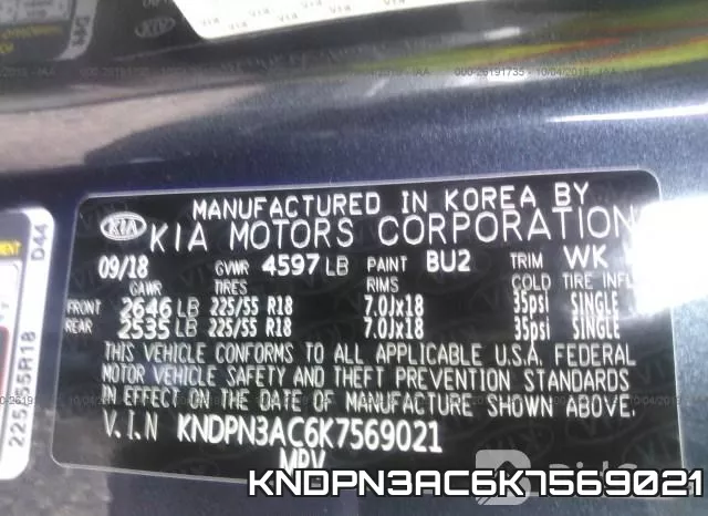 KNDPN3AC6K7569021 фото 10