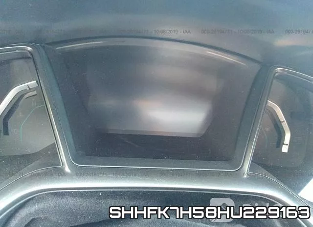 SHHFK7H58HU229163 фото 8